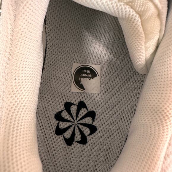 Nike Women's Air Max 90 White w/ Black Swoosh Sneakers Size 7.5 - Picture 9 of 9